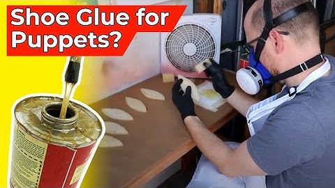 Learn How to Glue Puppet Foam  - Swazzle Puppet Studio Episode 7