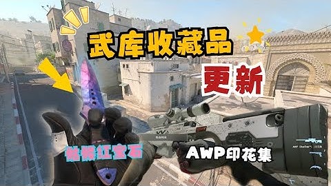 【CS2】世界第一把AWP印花集！武库收藏品更新！宝石骷髅，每周更新三个不同收藏品！！