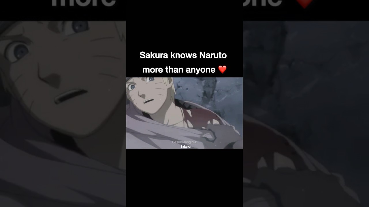 Sakura is like an angry mother to Naruto ✨
