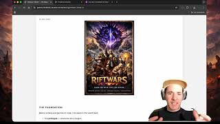 Riftwars: Week 1 - Worldbuilding!