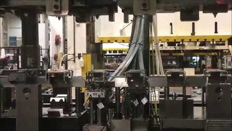 J-Tech 4 clinch nuts installed bottom up in progressive die