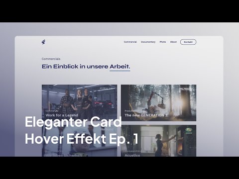Elegante GIF Hover Animation 🔥 - Wilde Card Hover Animations mit Webflow Ep. 2 (Tutorial)