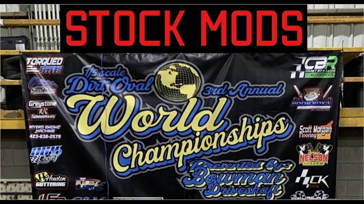 1/5 Scale RC Dirt Oval WORLDS, STOCK MOD. 678 Wall...