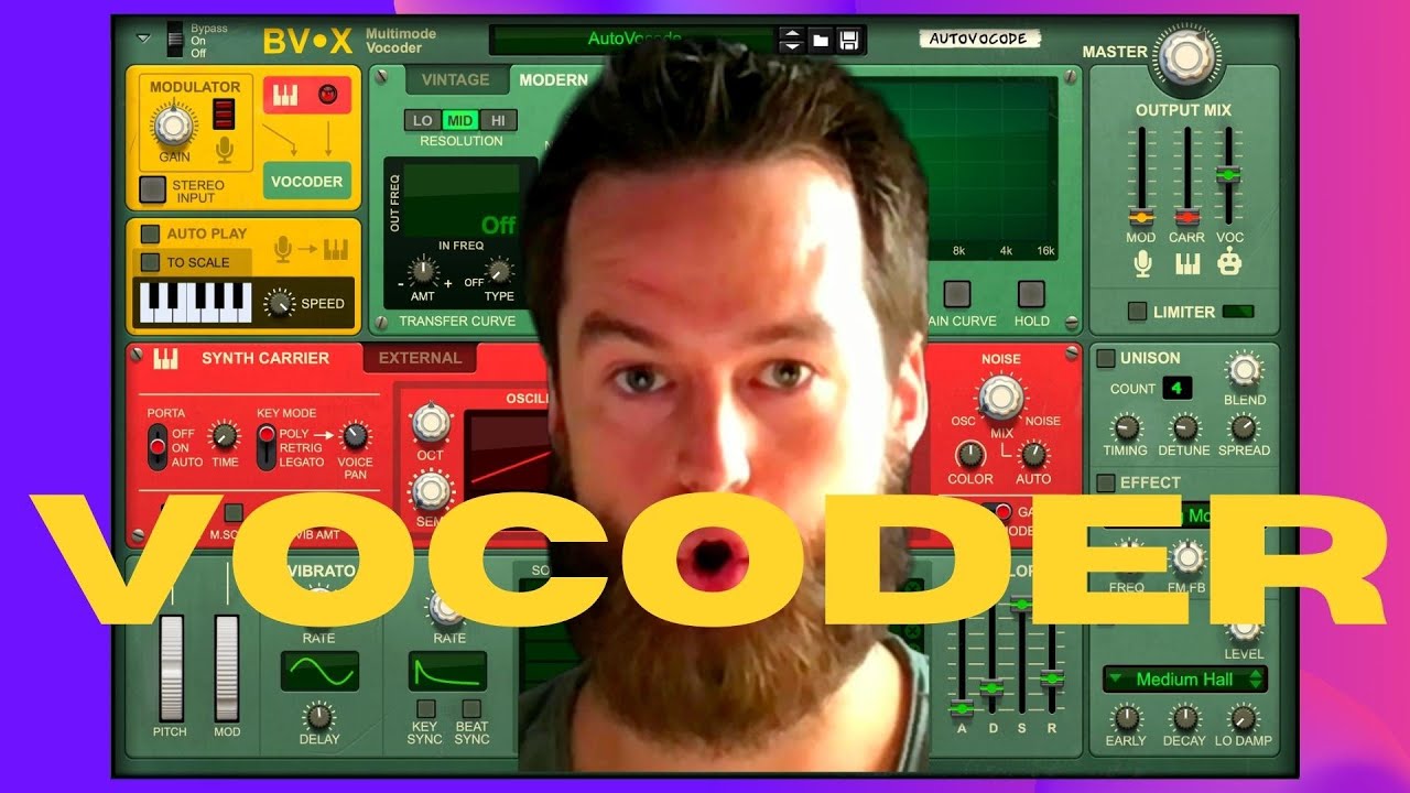 Vl Vocoder Vocoder Crashkurs - einfach! B-VX Multimode Vocoder ¦ Reason 12 ...