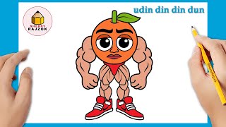 Hogyan Rajzoljunk Udin Din Din Dun Italian Brainrot Rajz Könnyű Rajzok