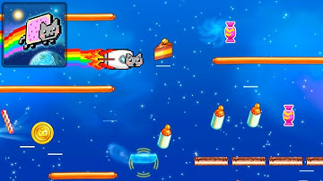 Nyan Cat: Lost In Space - Mobile Gameplay Walkthrough Part 3 (iOS, Android)