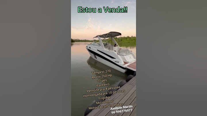 Lancha Venda Sinop