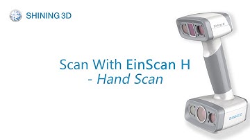 Hand Scan by Handheld Color 3D Scanner EinScan H - 3D Scanner/3D Digitizing Solution