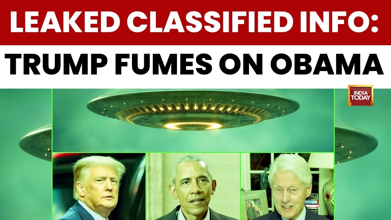 Donald Trump Accuses Barack Obama of Leaking Classified Alien Secrets ...