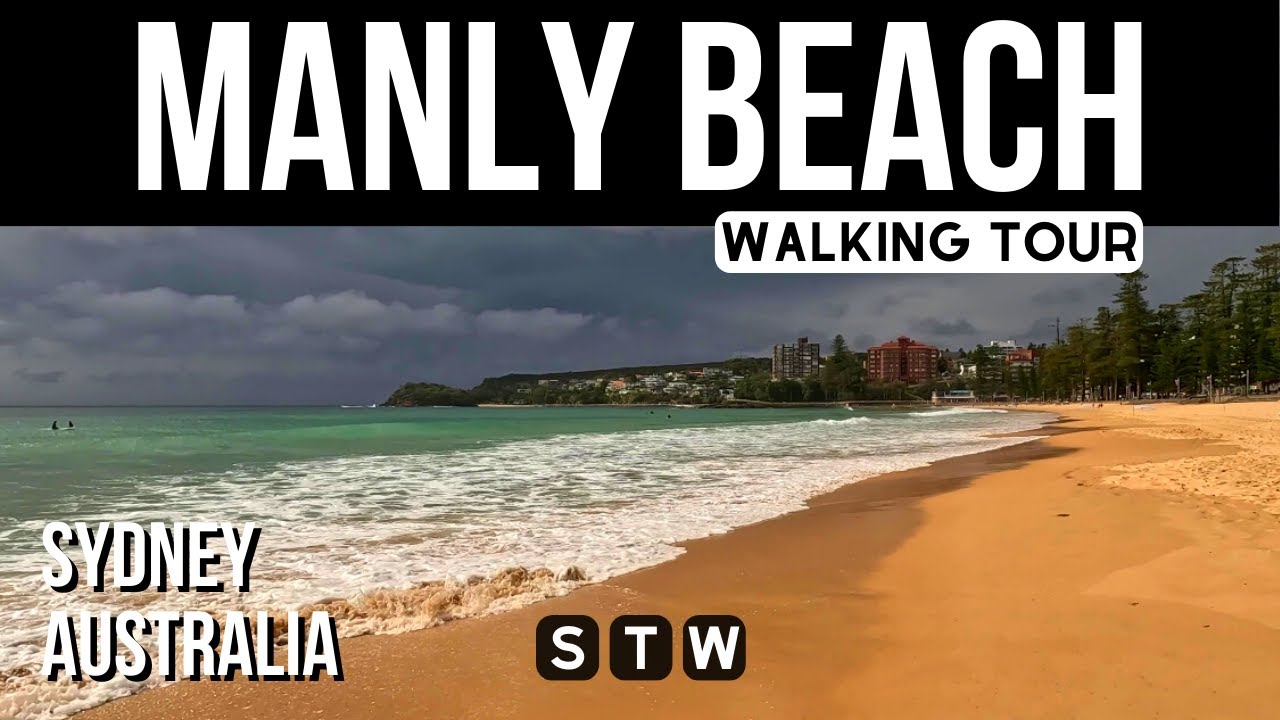 4K 🏄 Manly Beach Walking Tour 🇦🇺 Sydney Australia