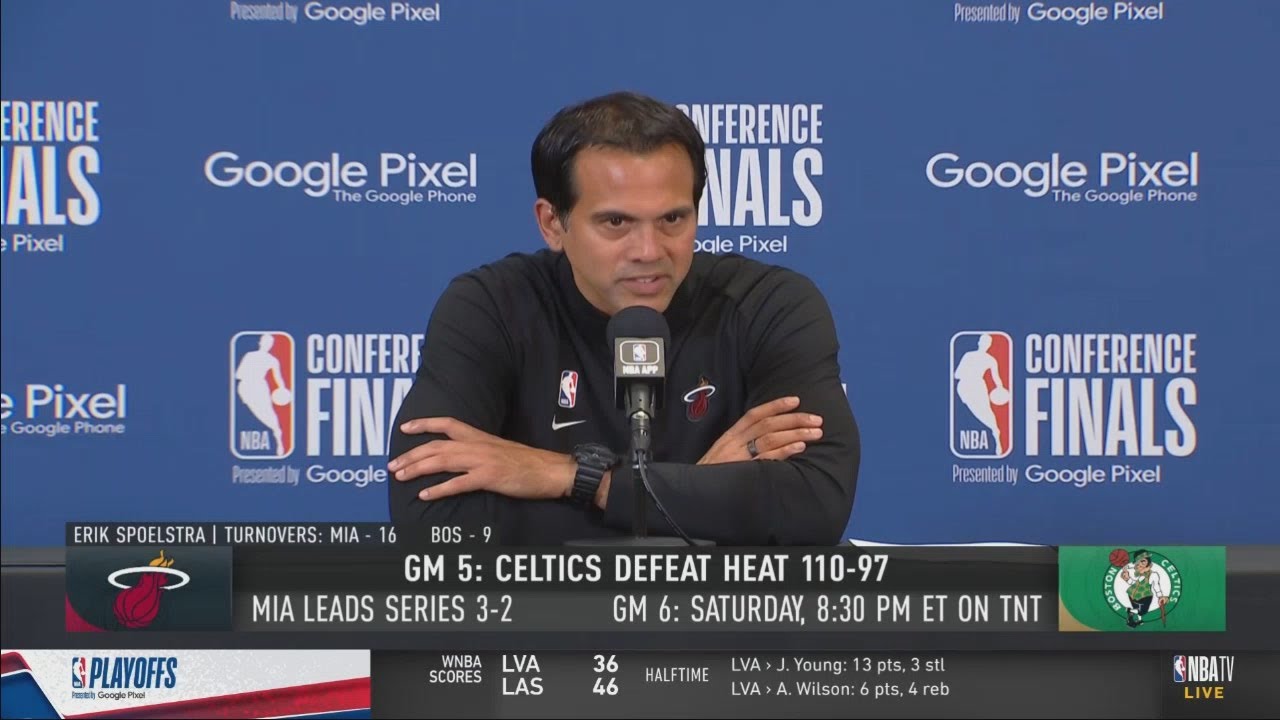 What Erik Spoelstra Had to Say about the Heat's Game 5 Win