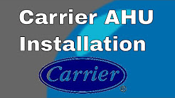 Carrier HVAC Air Handler Install