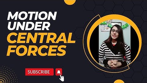 Central force motion|Characteristics of Central force explained|Areal velocity #classicalmechanics