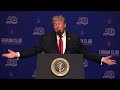 US President Donald Trump on US Navy Seizing ships from Iranian shadow fleet