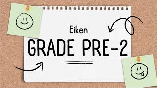 英検 Grade Pre-2 Interview Practice 3