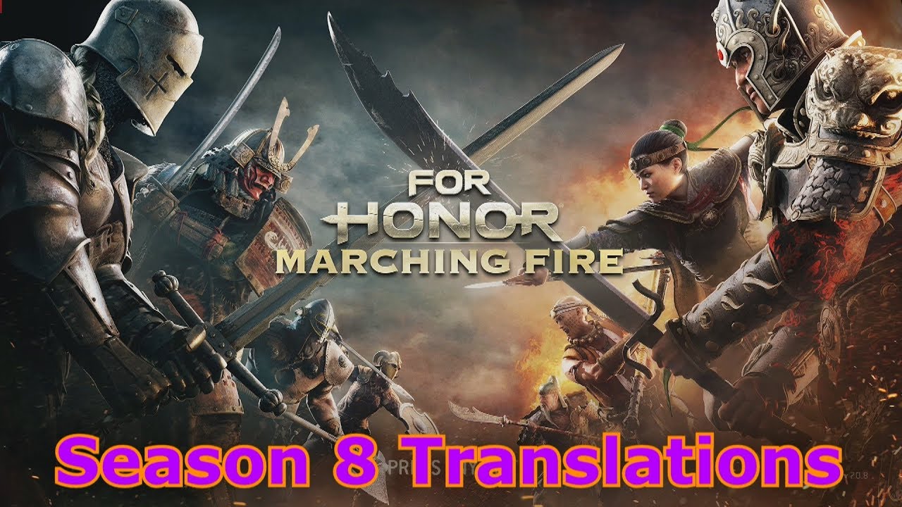 [Сезон 8] Перевод Всех Фраз В Бою For Honor
