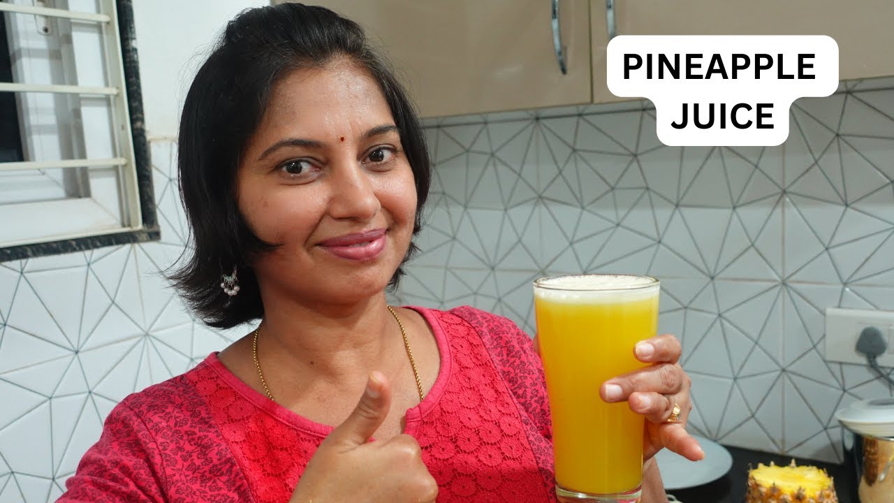 Pulse Kitchen Healthy Pineapple Juice | Pulse Kitchen - YouTube