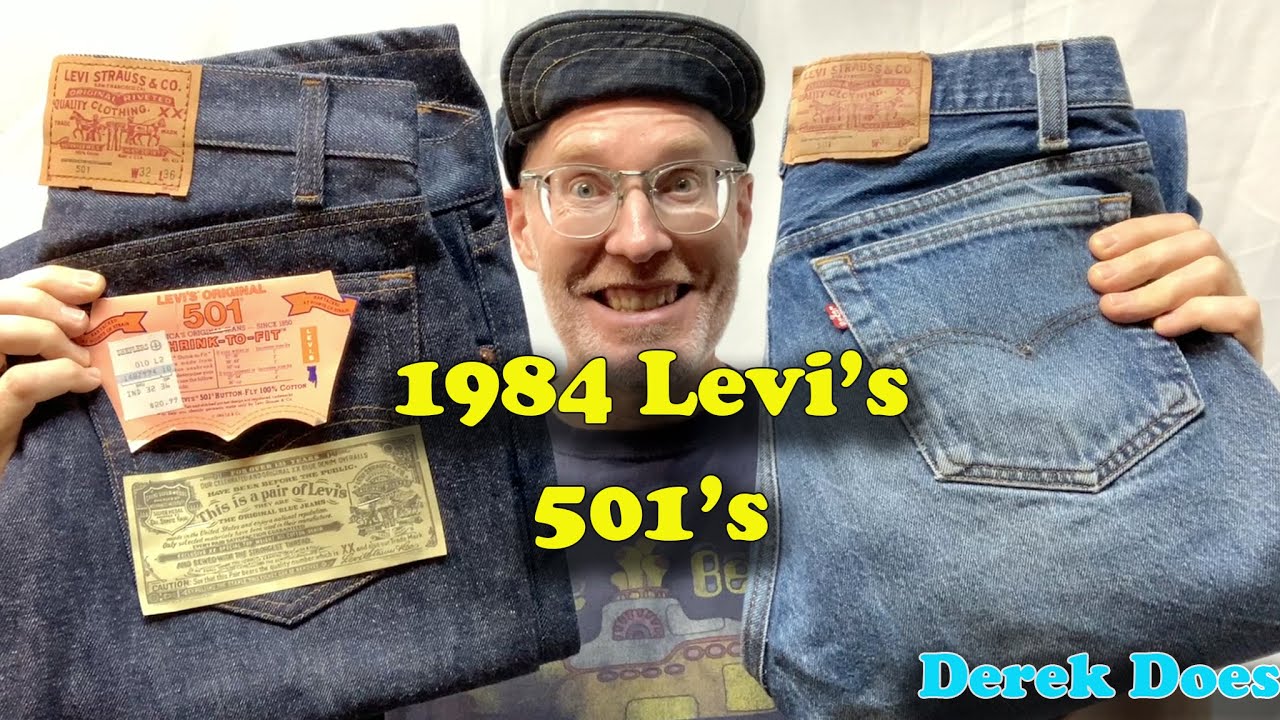 1984 Levi's 501 Deadstock! - YouTube