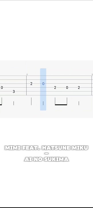 Ai no Sukima guitar tab