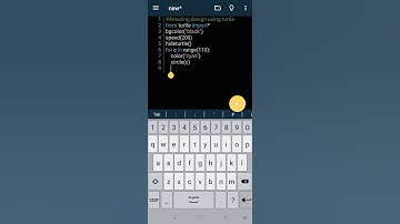 Amazing design using turtle in python | python programming | turtle in python | #shorts