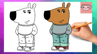 How To Draw Chill Guy Meme | Easy Drawing Tutorial
