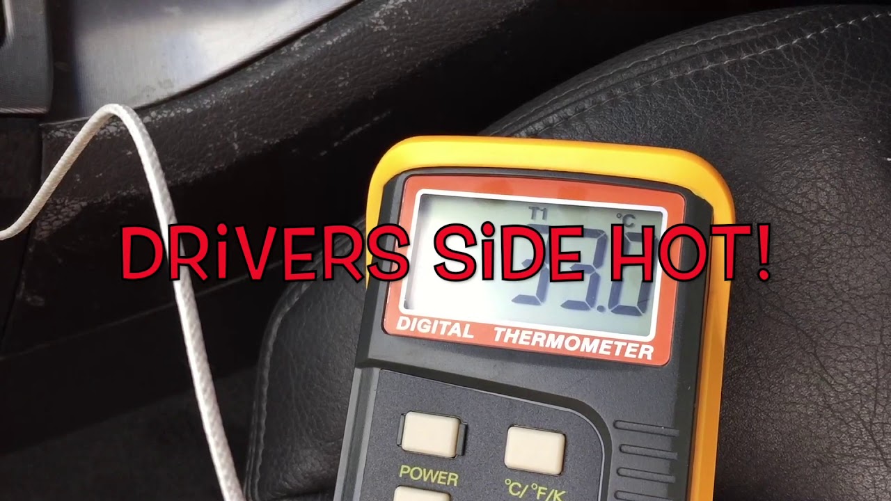 Volvo V70 - Interior not getting hot! Heater problem! Part 3 - YouTube