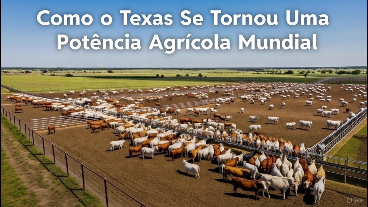 Como o Texas Se Tornou Uma Potência Agrícola Mundial