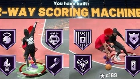 2-WAY SCORING MACHINE IN NBA 2K20!!! BEST BUILD IN NBA 2K20!!! RAREST BUILD IN NBA2K20!!