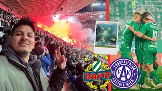 Mein ERSTES WIEN-DERBY - So KRANK ist die STIMMUNG 🤯🔥 | SK Rapid Wien vs. FK Austria Wien | CedrikTV