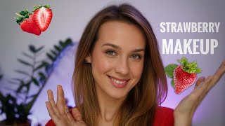 видео: Трендовый Клубничный макияж |  Strawberry Makeup картинка: Трендовый Клубничный макияж |  Strawberry Makeup