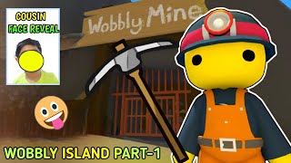 I got hired as a miner🥰 in wobbly life simulator|Wobbly life|On vtg!