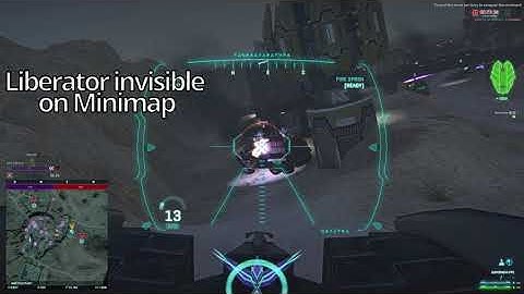 Liberator Minimap Bug