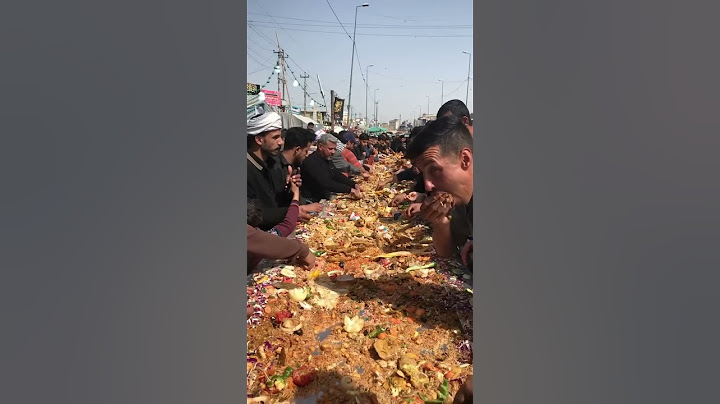 اكبر سفرت طعام الزوار الأمام الحسين (ع)من البصرة الي محافظة الناصرية ماجورين ان شاء الله