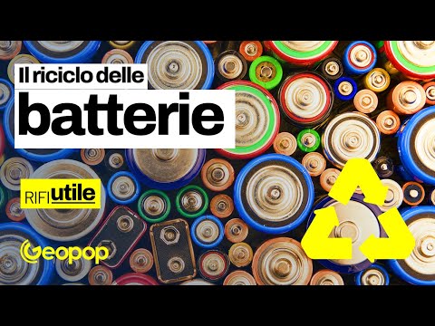 Video: Quanto Sono Pericolosi I Rifiuti Di Batterie E Batterie