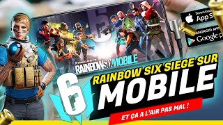 RAINBOW SIX SIEGE sur MOBILE 📱 C&#39;est pour BIENTÔT 🔥