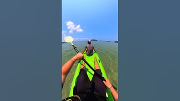 Easy POV shot while Kayaking in paradise! @insta360  #insta360 #insta360thailand #kohmak