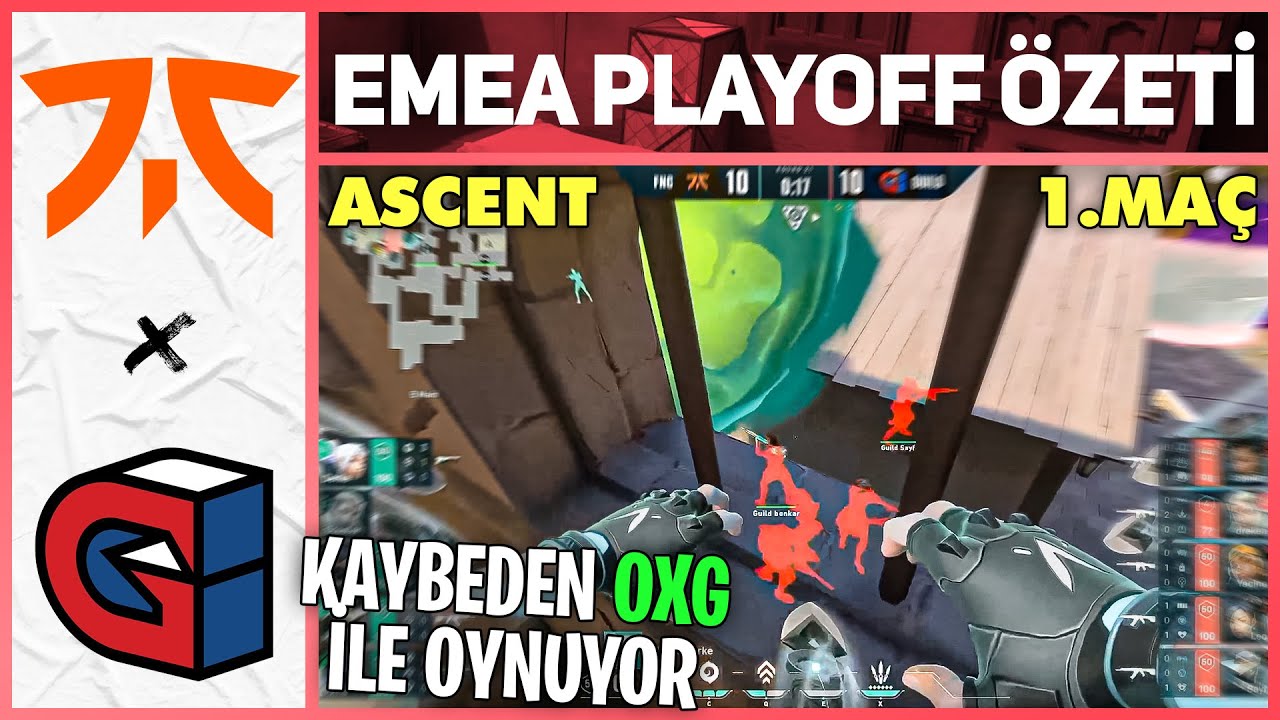 GUILD vs FNC Playoff | 1. Maç Özeti | VCT Stage 2 EMEA Challengers VALORANT Turnuvası