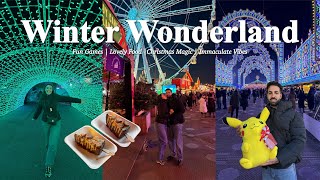 We Got Lucky at Winter Wonderland 2025 🎄| Christmas Vibes, Prizes & A Cosy Little Venice walk ✨