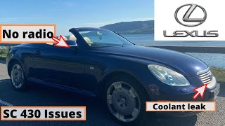 Lexus SC 430 current problems