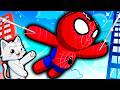 DIVENTO SPIDERMAN SU WOBBLY LIFE CON DRCAT! USO LE RAGNATELE PER UCCIDERE GOBLIN?! *VIDEO EPICO*