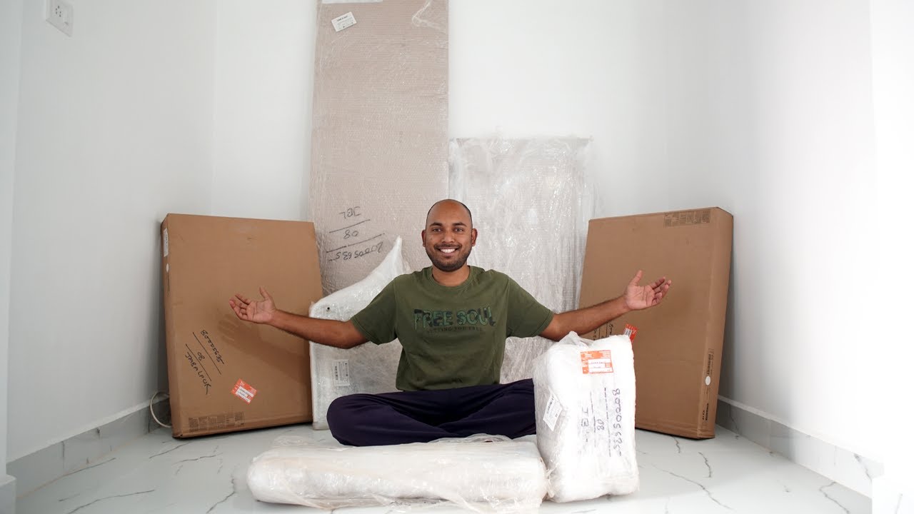 IKEA Furniture Worth ₹ 21366 | IKEA Furniture & Plants Unboxing in Hindi