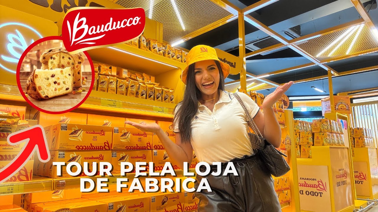 Bauducco: Tour pela Loja de Fábrica em Guarulhos | Já tem panettone 🎄 com desconto?!