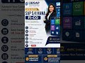 New batch start from June 8th Monday onwards #2bsap #sap. # kbhp #sapfinance #jobs#ap