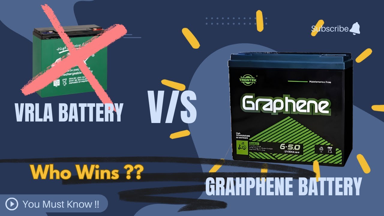 Review Graphene v/s VRLA Leadacid Battery | Life & Average | Truth & Myths | Tips To Maintain