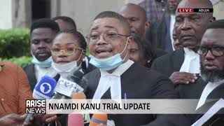 UPDATE ON NNAMDI KANU'S TRIAL - ARISE NEWS COVERAGE