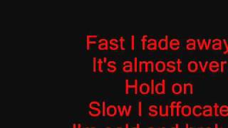 Breaking Benjamin - Fade Away Lyrics