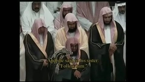 28 - سورة القصص | تلاوة مؤثرة قديمة لفضيلة الشيخ سعود الشريم لعام 1424هـ
