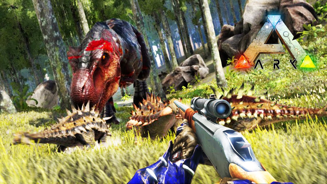 Ark Survival Evolved Redemption Surviving Dinosaur Island Ark Survival Evolved Gameplay Youtube