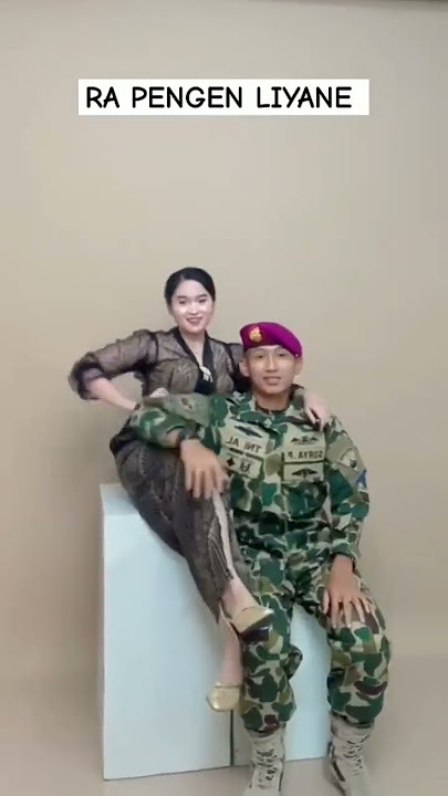pasangan caoplean TNI Abdi negara pramugari cantik viral tik tok Terbaru❗❗#fotostudio #abdinegara