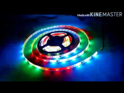 Teknik pemasangan lampu LED strip ini Butuh kesabaran, Dari pemasangan papan kecil untuk dudukan lam. 